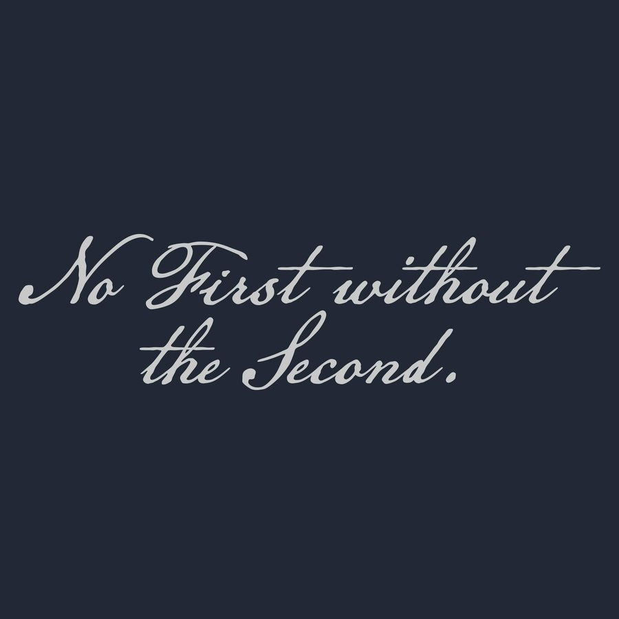 No First Without The Second 2.0 - Midnight Navy – Grunt Style, LLC