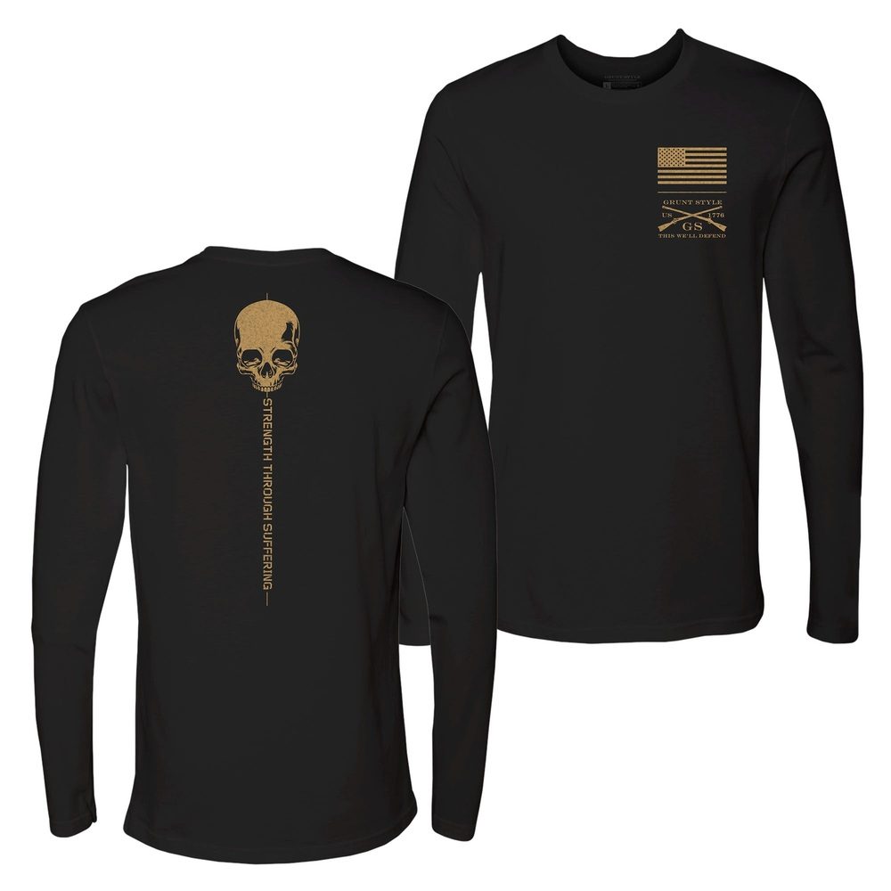 Strength Through Suffering Long Sleeve - Black