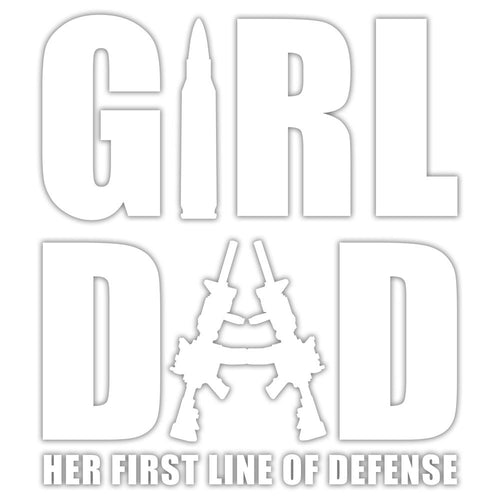 Girl Dad Decal