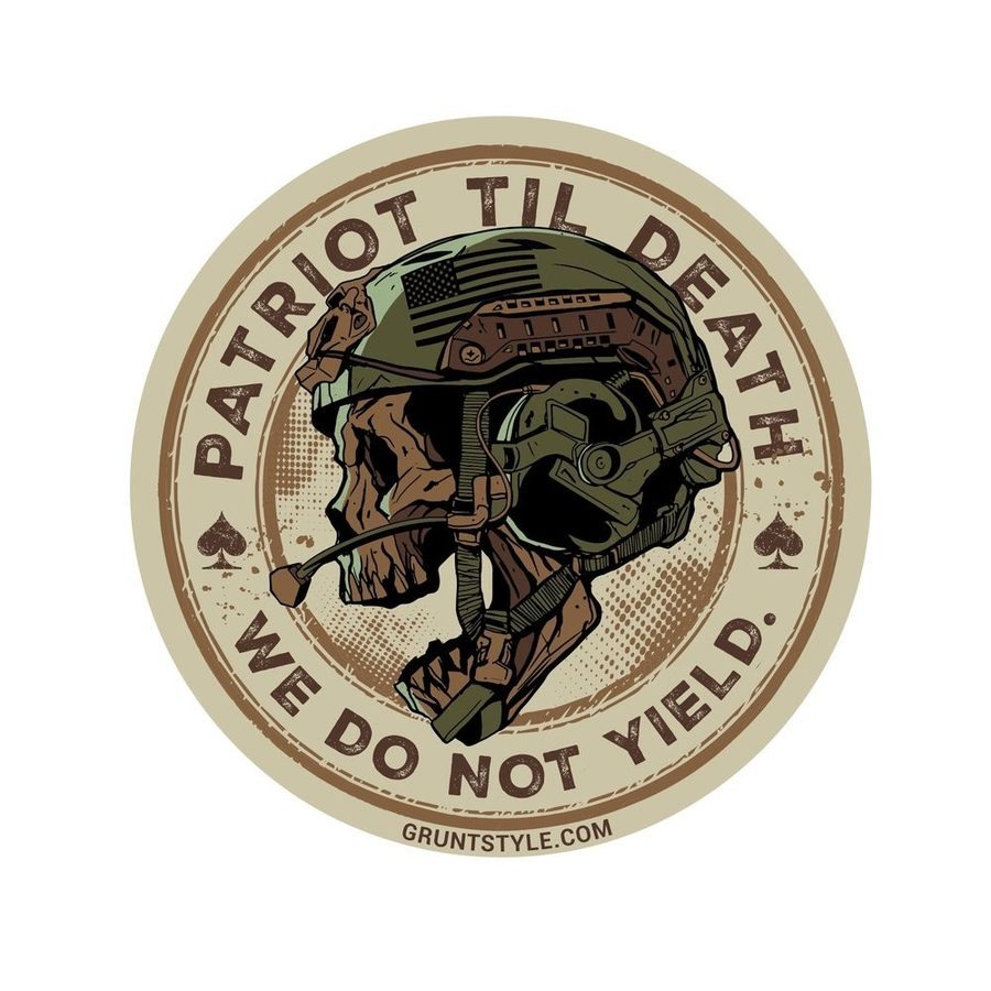 Patriot Seal Sticker – Grunt Style, LLC