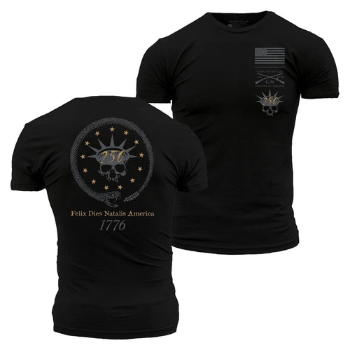 Navy blue t-shirt with U.S. Air Force logo and airplane designs on a white background