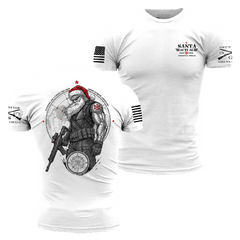 Santa Actual T-Shirt - White