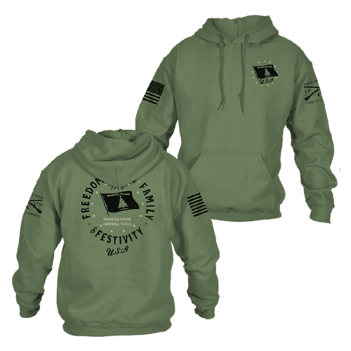Festivity Hoodie - Military Green