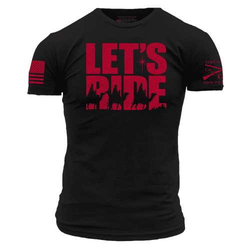 Let's Ride T-Shirt - Black