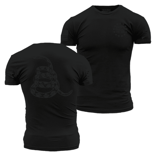 Blackout Gadsden T-Shirt - Black