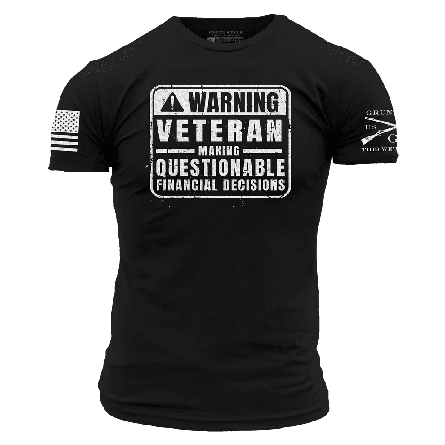 Questionable Decisions T-Shirt - Black