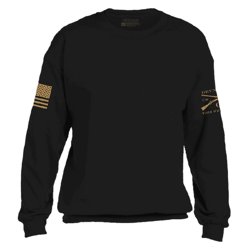 Basic Crew Sweatshirt - Black