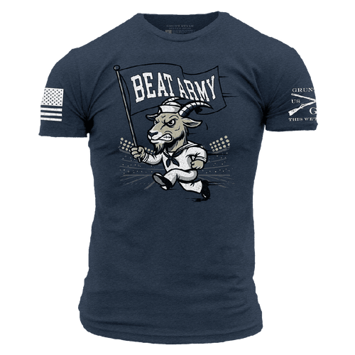 Beat Army T-Shirt - Midnight Navy