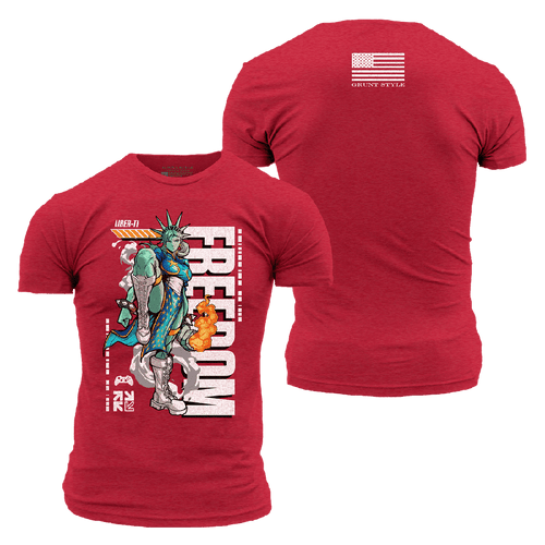 Freedom Fighter Liber-Ti Shirt - Red