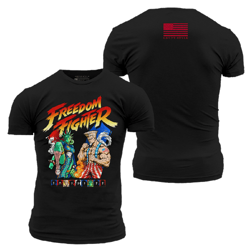 Freedom Fighter T-Shirt - Black