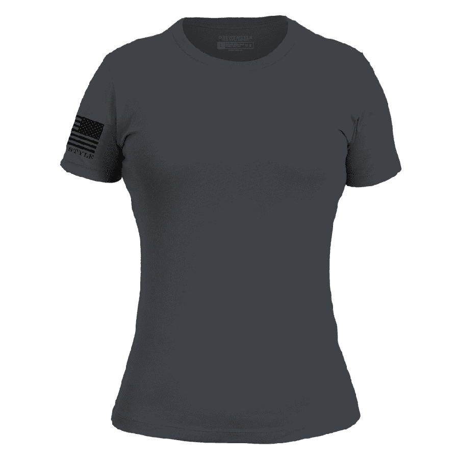 Women's Basic Non-Rifle Slim Fit T-Shirt - Heavy Metal