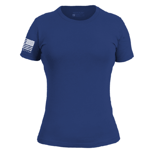 Women's Basic Non-Rifle Slim Fit T-Shirt - Royal