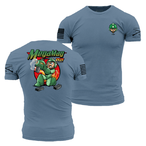 MegaMag T-Shirt - Captain's Blue