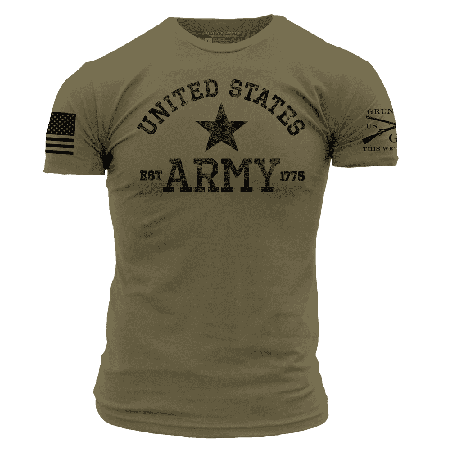 Est. 1775 US Army Army Shirt Grunt Style, LLC