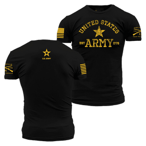 Army Est. 1775 T-Shirt - Black