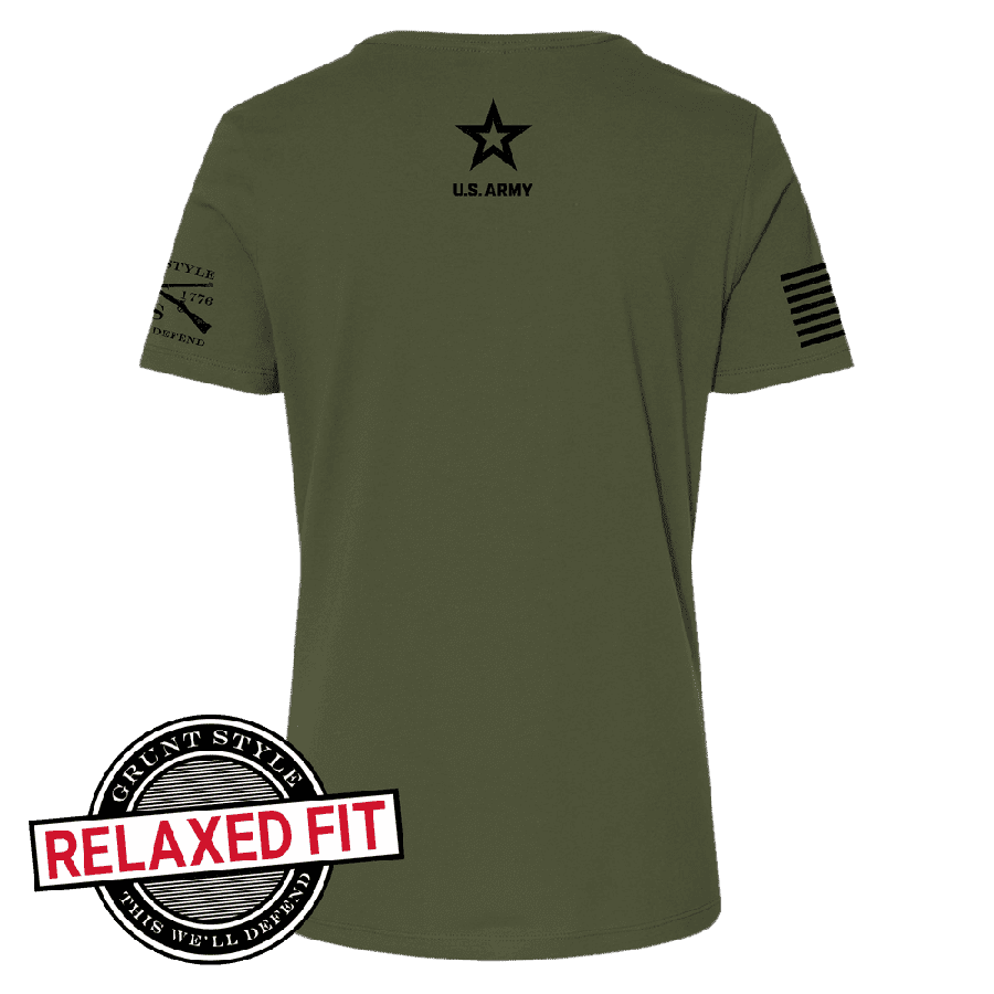 Army green shirt womens cheap