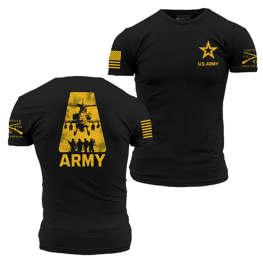 Army A-Team T-Shirt - Black