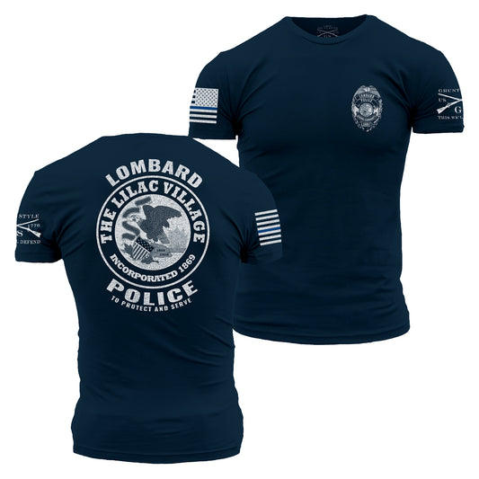 Lombard Police Department Men's T-Shirt