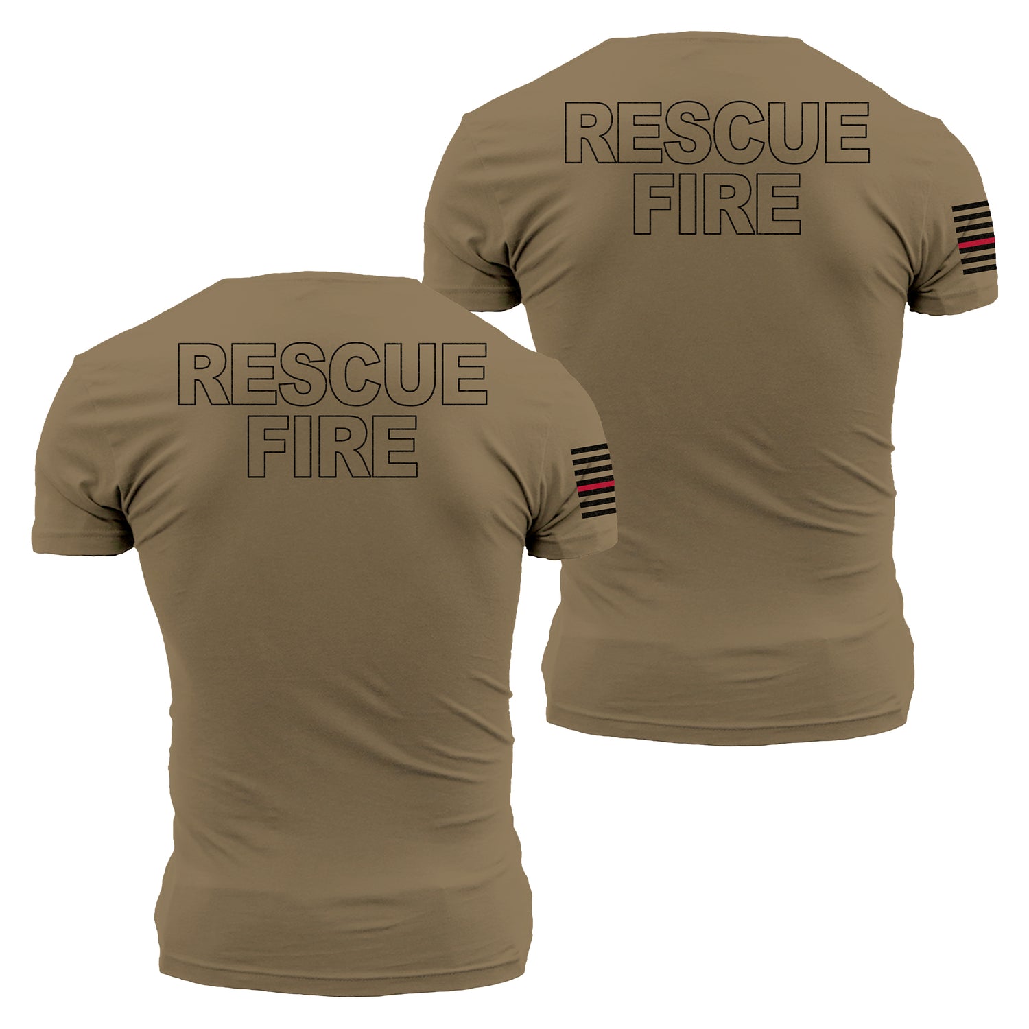 178th Fire and Emergency Services Station wear and PT gear Tan 499