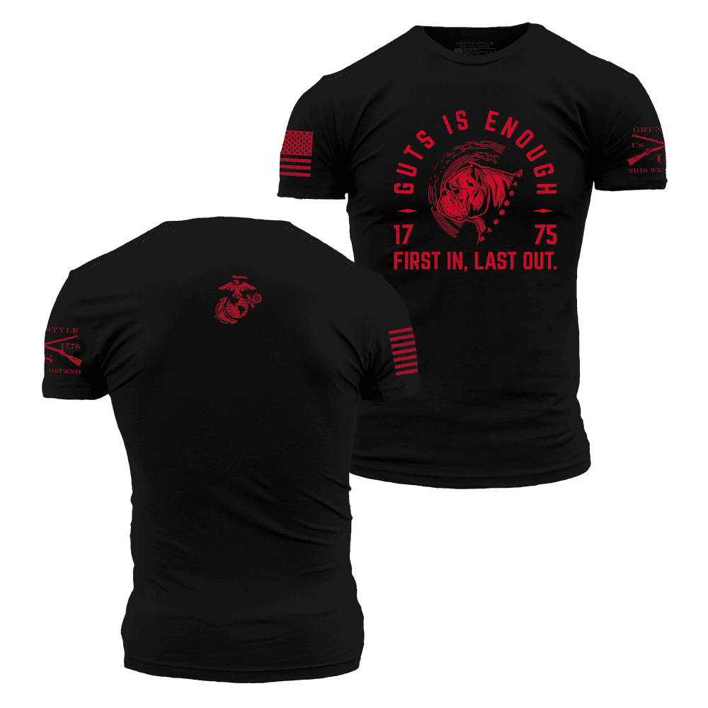 USMC Shirt - First In – Grunt Style, LLC