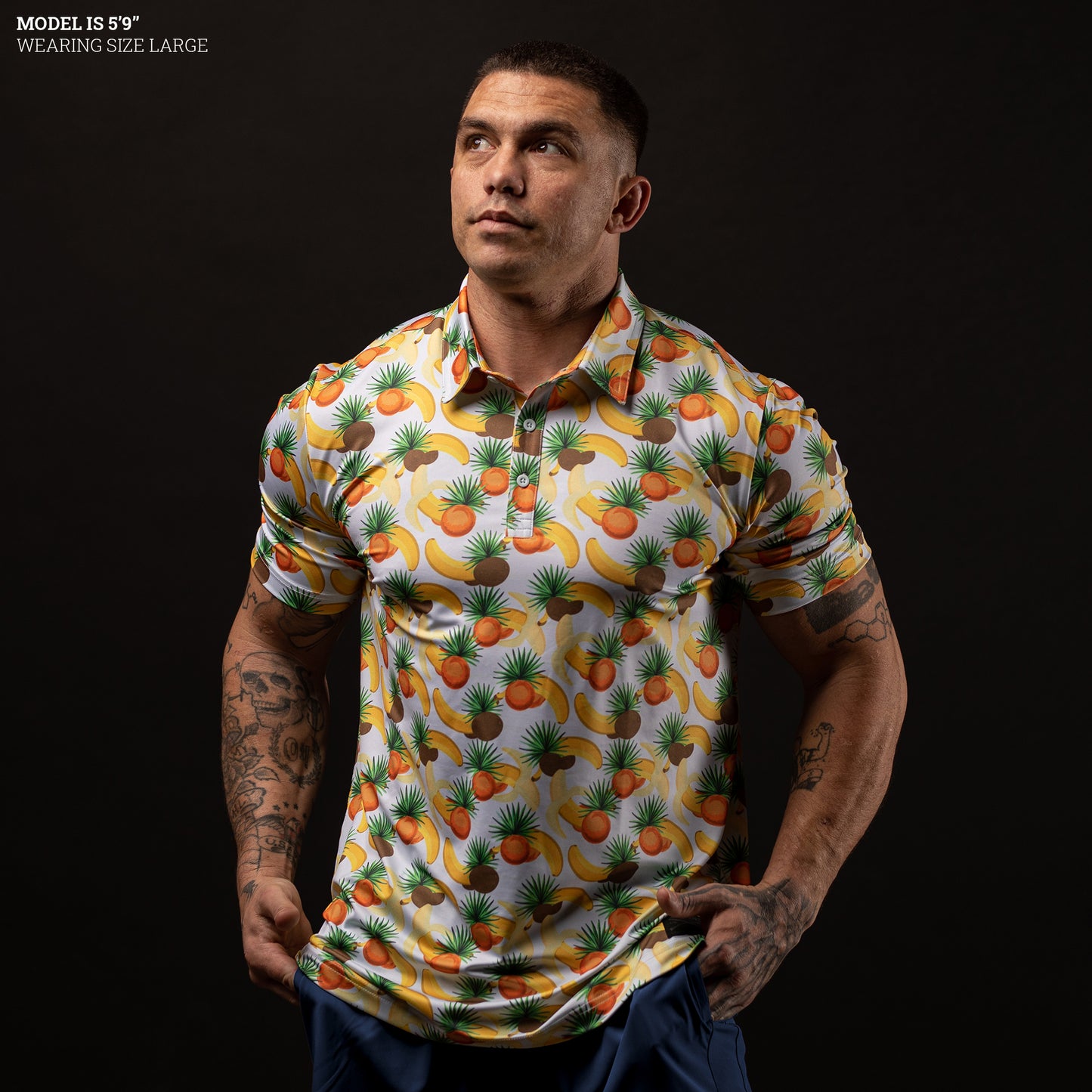 Men's Polo - Short Sleeve  Low Hanging Fruit | Grunt Style