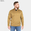 Men's 1/2 Zip Waffle Top - Coyote