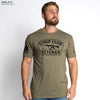 Grunt Style Strip Club Veteran T-Shirt - Military Green Model Poster