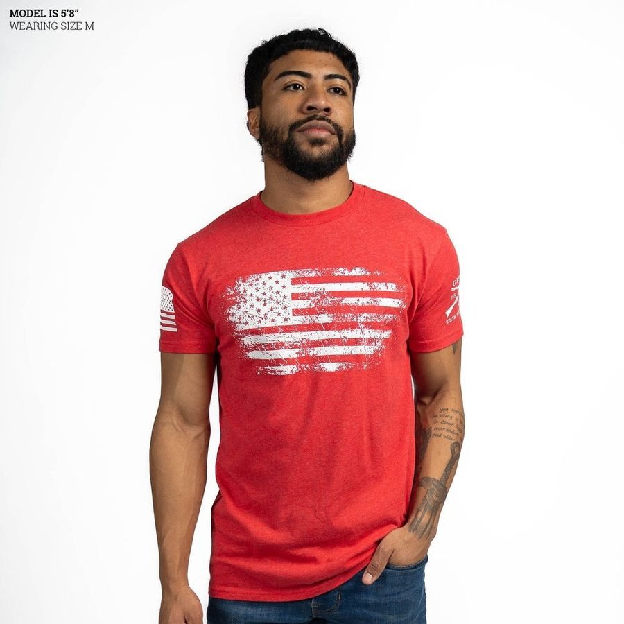 Vintage American T-Shirt - Red – Grunt Style, LLC