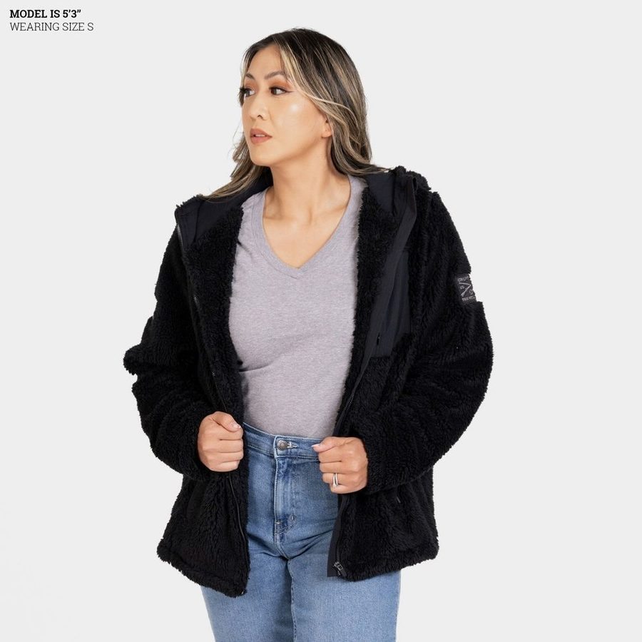 Grunt Style Women's Standard Issue Sherpa Fleece - Black