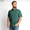Grunt Style Grinch Grows Button Down Model Poster