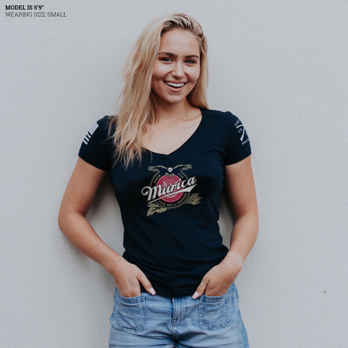 patriotic clothes for women - Murica Since 1776 Shirt 