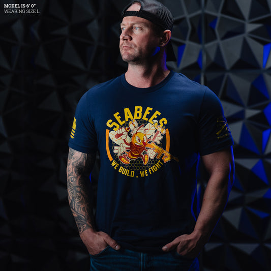 Military Apparel - Seabees - United States Navy T-Shirt