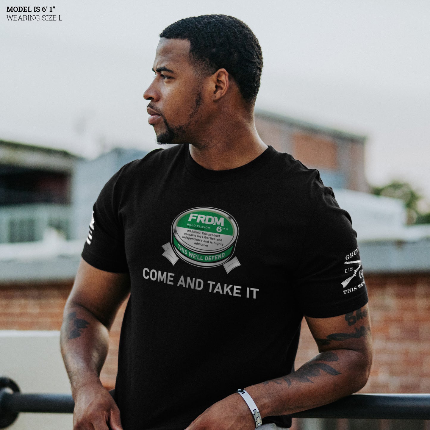 Come and Take My Pouches T-Shirt - Black