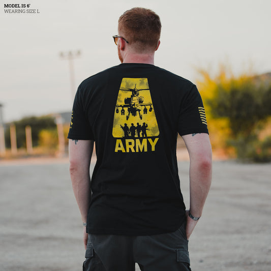 Army A-Team T-Shirt - Black