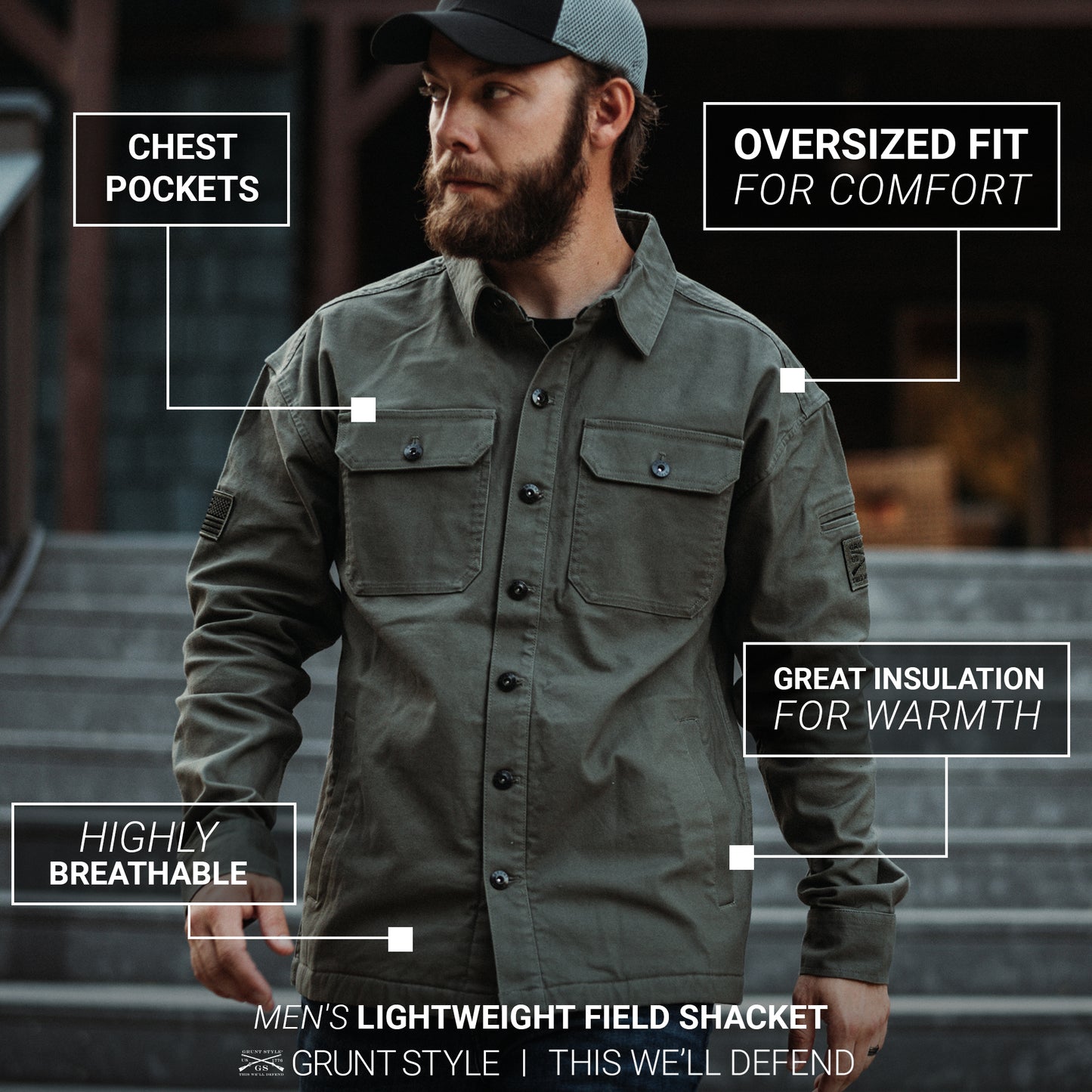 Working Jackets for Men 