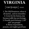 Grunt Style Virginia Defined T-Shirt - Black artwork