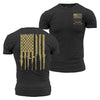 Grunt Style Rifle Flag 2.0 T-Shirt - Charcoal T-Shirt