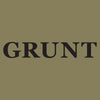 Grunt Style Grunt Defined T-Shirt - Military Green artwork