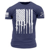 Grunt Style Rifle Flag T-Shirt - Future Dusk T-Shirt