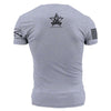 Grunt Style Honor, Bravery, and Sacrifice Men's Tee - Heather Gray T-Shirt