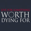 Grunt Style Men's Live For Something Tee - Midnight Navy T-Shirt