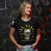 Grunt Style Women's Stay Deadly Slim Fit T-Shirt - Black T-Shirt