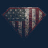 Grunt Style Women's Super Patriot Tee - Midnight Navy artwork