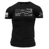 Grunt Style Men's War Flag Tee - Black T-Shirt