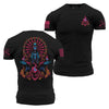 Grunt Style Santa Muerte T-Shirt - Black T-Shirt