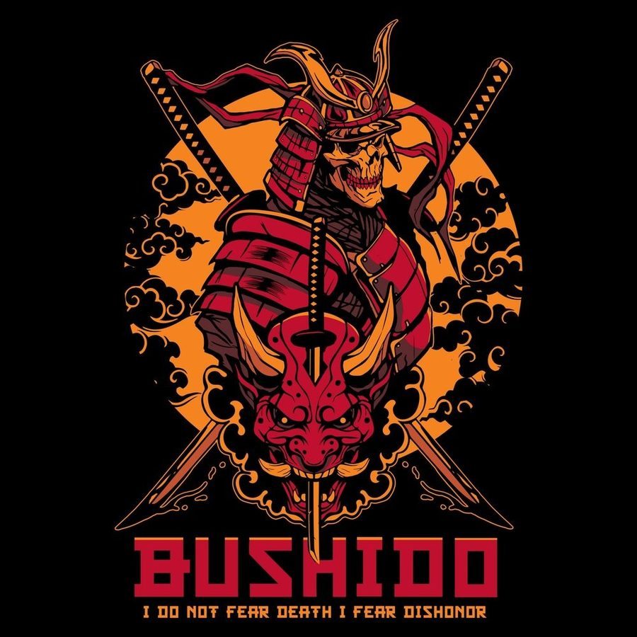 トップス bushido Bushido T-Shirt - Black – Grunt Style, LLC