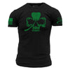 Grunt Style Clover Skull T-Shirt - Black T-Shirt