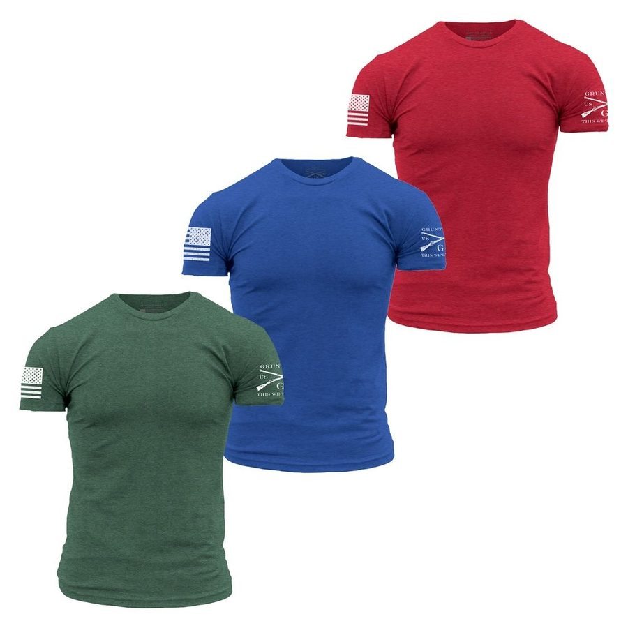 Basic T-Shirt Holiday Collection 3-Pack