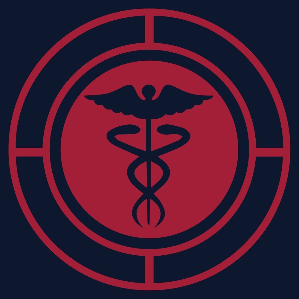 Grunt Style The Healer Full-Zip Hoodie - Navy artwork