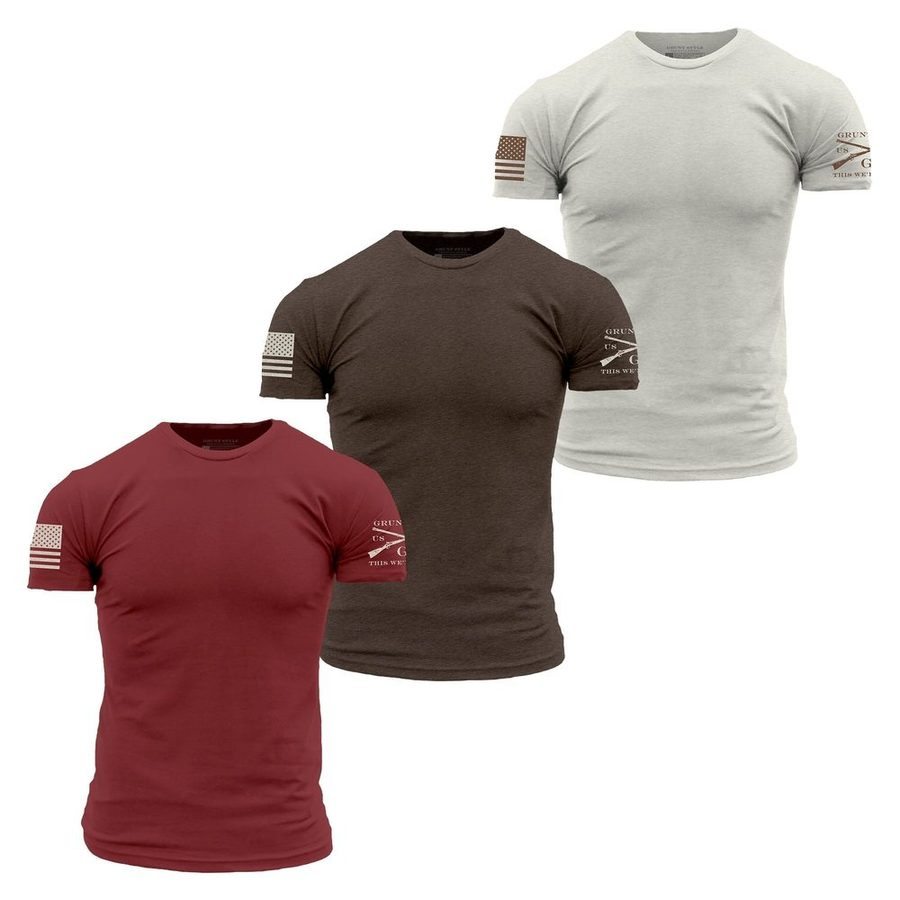 Basic T-Shirt Autumn Collection 3-Pack